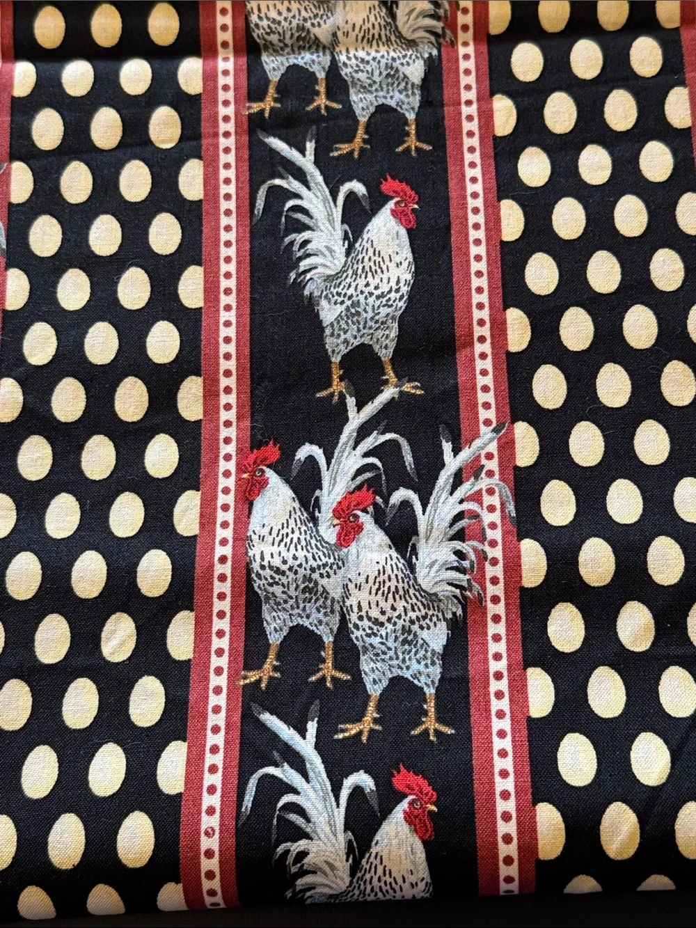 Fabric To Make Placements -Chicken Coop Fabric by Patty Reed Design -Sewing